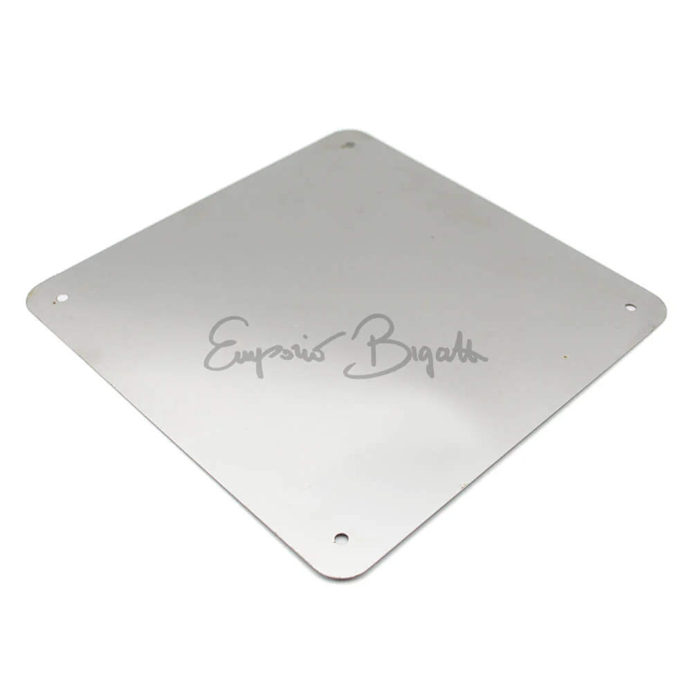 Base porta targa posteriore in acciaio inox moto fino al 1997 | Universale |