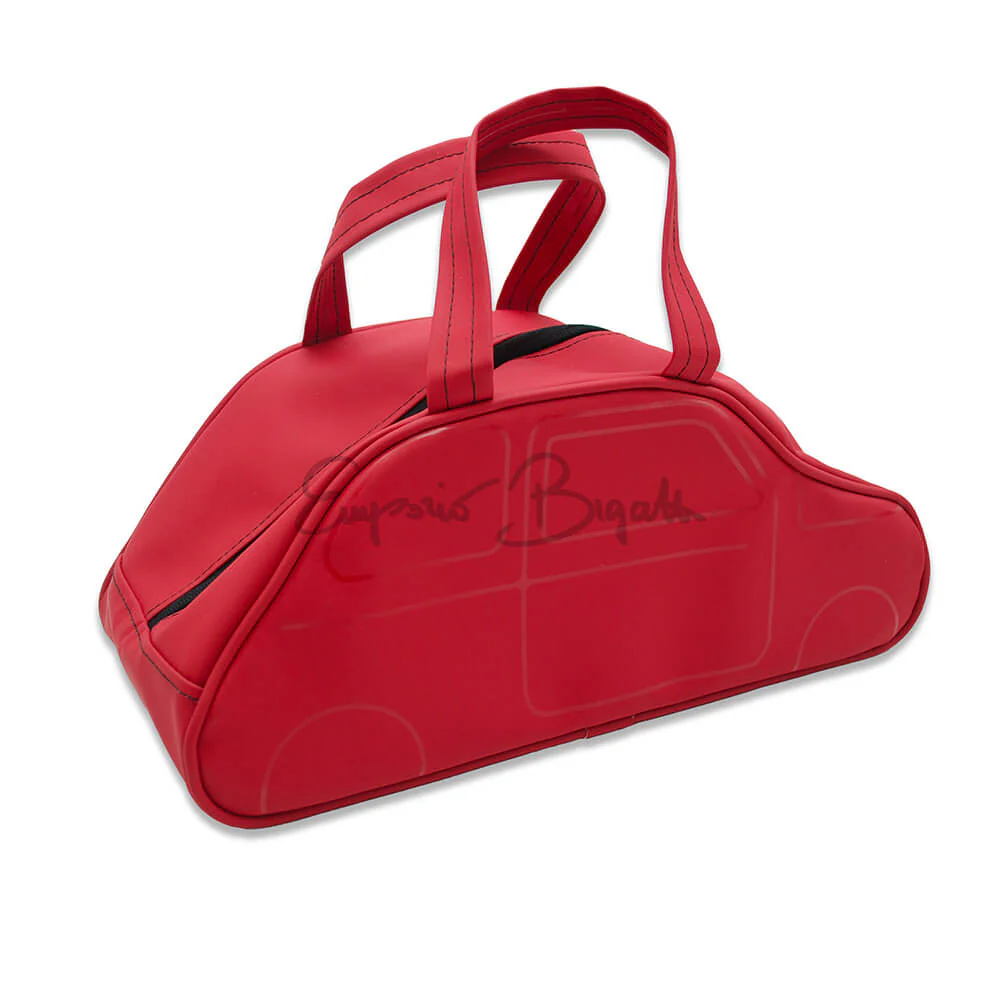 Borsetta a mano rossa sagoma 500 | Fiat 500 |