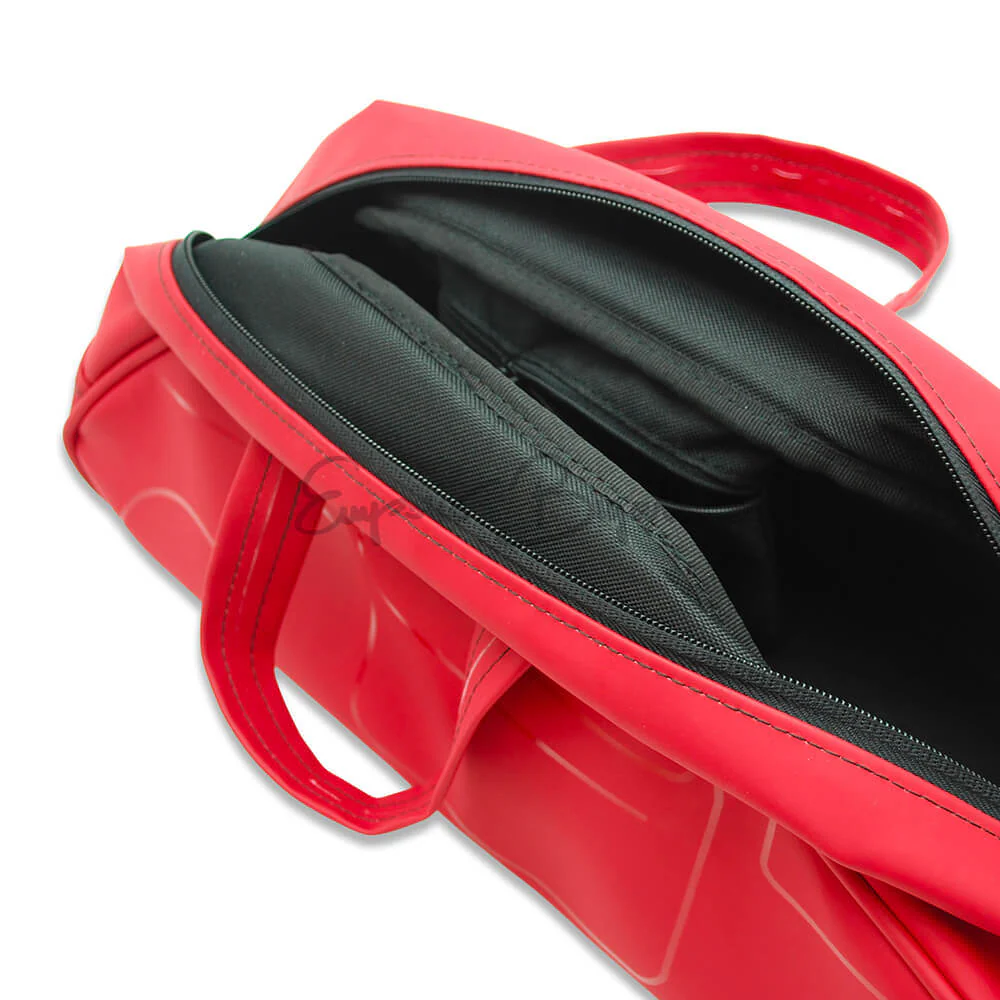 Borsetta a mano rossa sagoma 500 | Fiat 500 | - Image 3