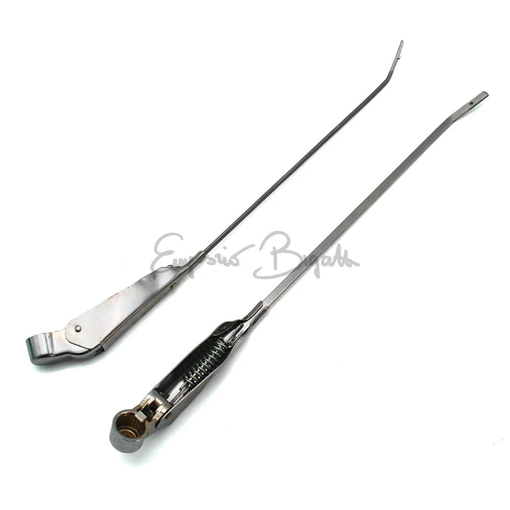Coppia bracci tergicristallo in acciaio inox | Citroen Mehari |