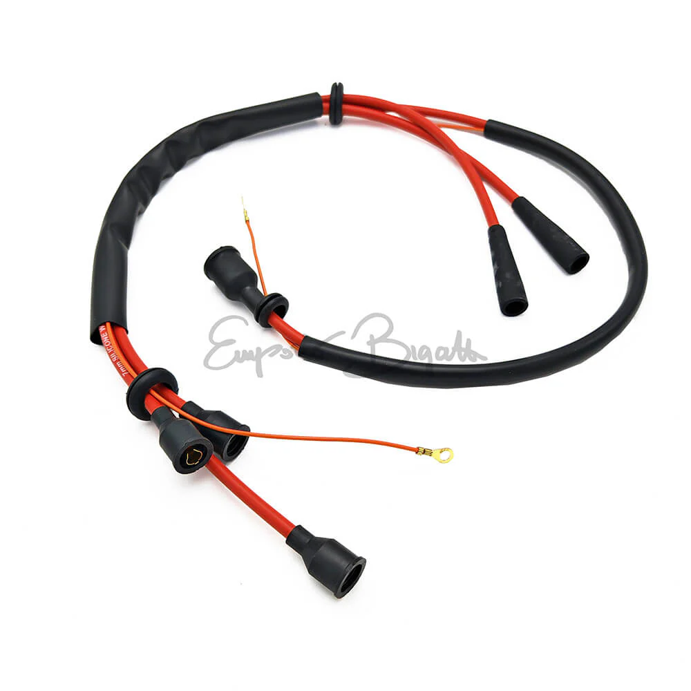 Cavi candele rossi bobina sinistra | Fiat 500 F prima serie N D |