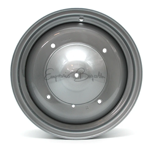 Cerchio singolo in ferro 3,5x12" | Fiat 500 N D | Autobianchi Bianchina | - Image 3
