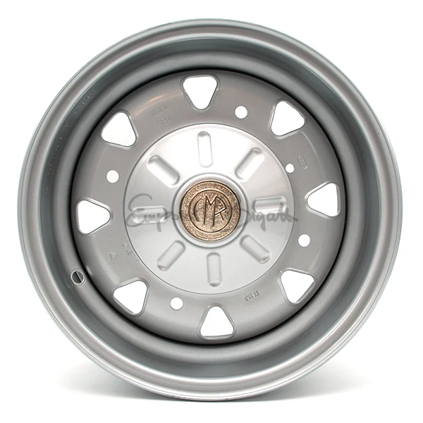 Cerchio singolo in ferro omologato CMR 4.5'' r12 con coppetta cromata | Fiat 500 | - Image 4