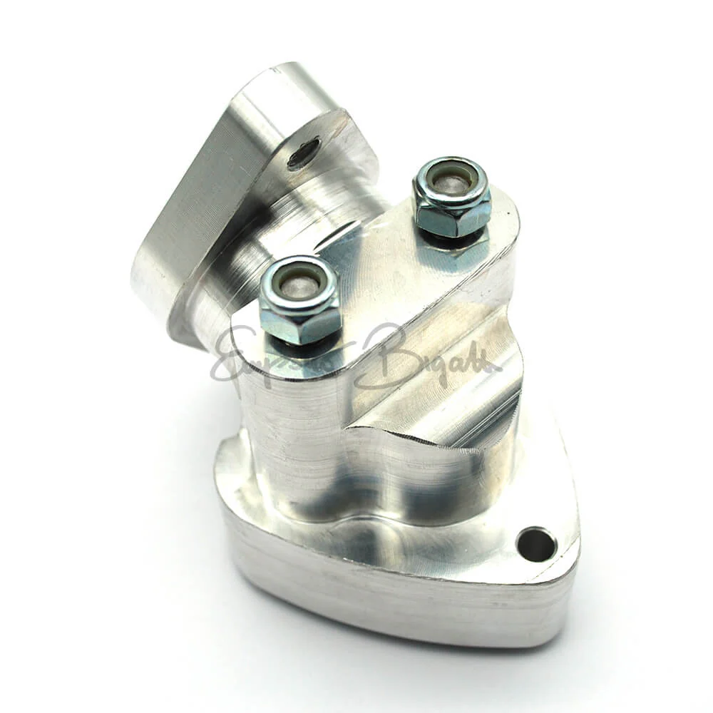 Collettore per carburatore DELL'ORTO FZD 32-38 in alluminio | Fiat 500 F L R | Fiat 126 | - Image 4