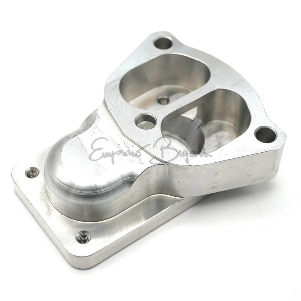 Collettore per carburatore Weber DGF30 in alluminio con testa motore | Fiat Panda 30 | Fiat 500 F L R | Fiat 126 |