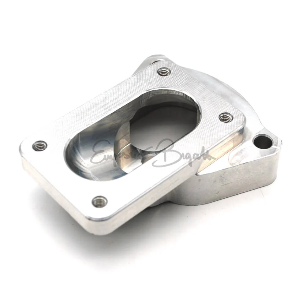 Collettore per carburatore Weber DGF30 in alluminio con testa motore | Fiat Panda 30 | Fiat 500 F L R | Fiat 126 | - Image 2