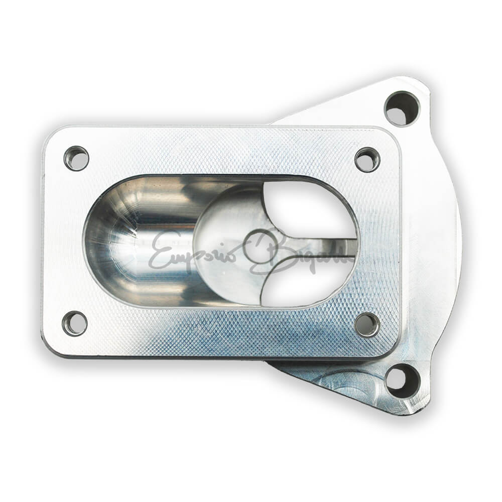 Collettore per carburatore Weber DGF30 in alluminio con testa motore | Fiat Panda 30 | Fiat 500 F L R | Fiat 126 | - Image 3