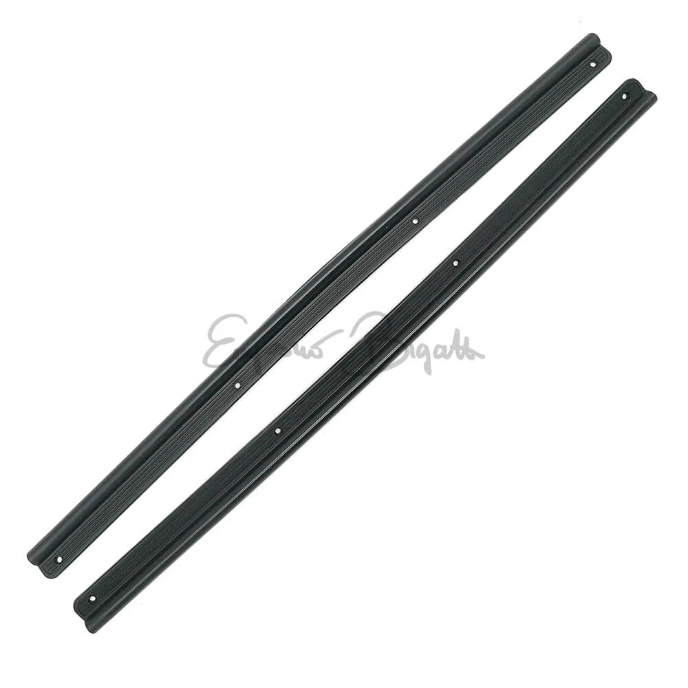 Coppia battitacco batticalcagno in plastica nera | Fiat 500 R | - Image 2