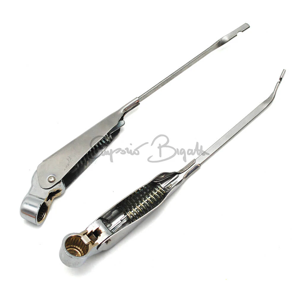 Coppia bracci tergicristallo in acciaio inox | Citroen 2CV | Volkswagen Maggiolino |
