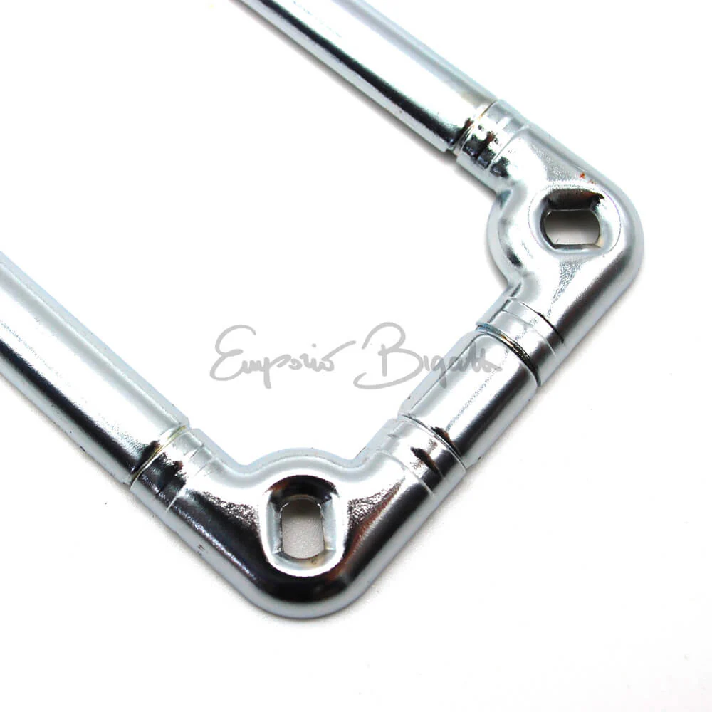 Coppia cornice targa in alluminio Altissima QualitĂ fino al 1975 | Fiat 500 | - Image 2