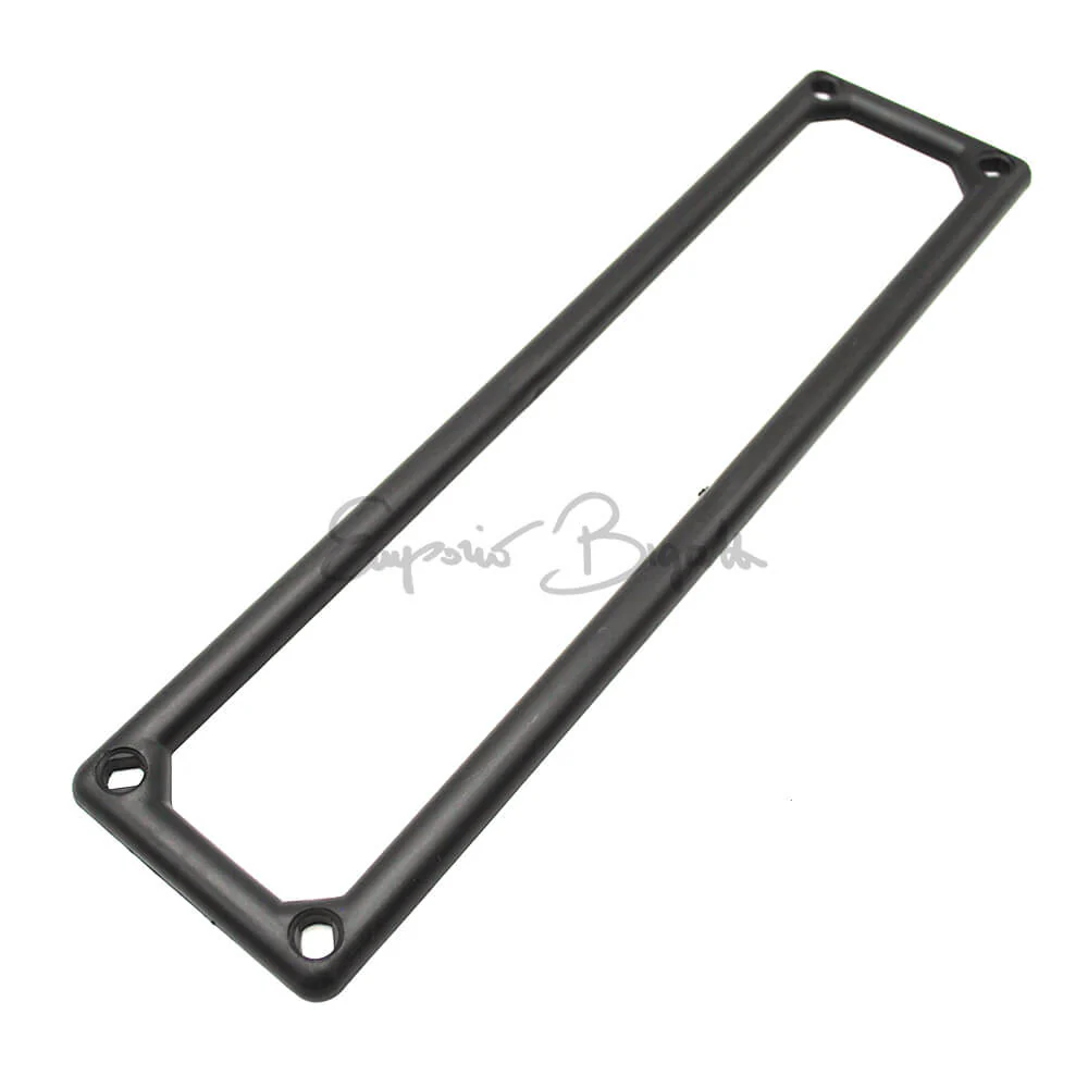 Coppia cornice targa in plastica nera fino al 1975 | Fiat 500 | - Image 3