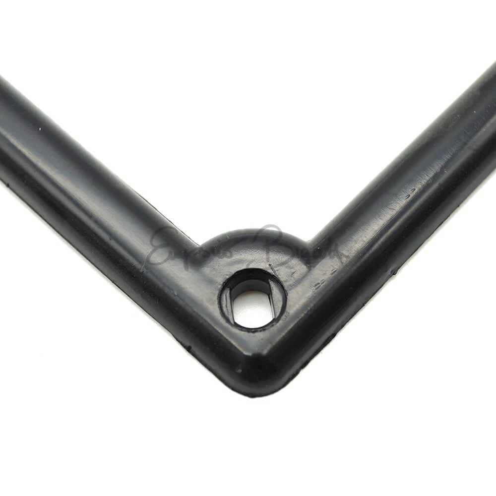 Coppia cornice targa in plastica nera fino al 1975 | Fiat 500 | - Image 4