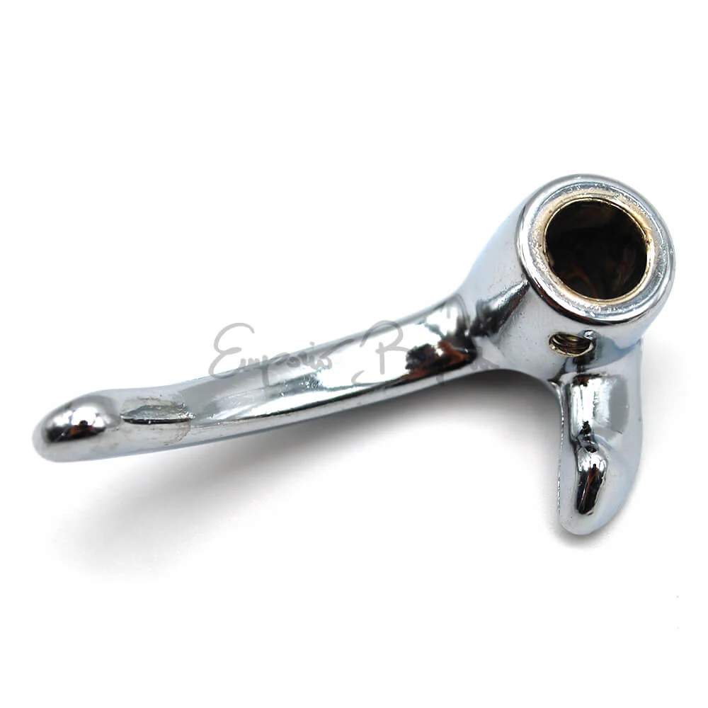 Coppia galletti maniglie cromate per telaio deflettore | Fiat 500 D F L R Giardiniera | - Image 3