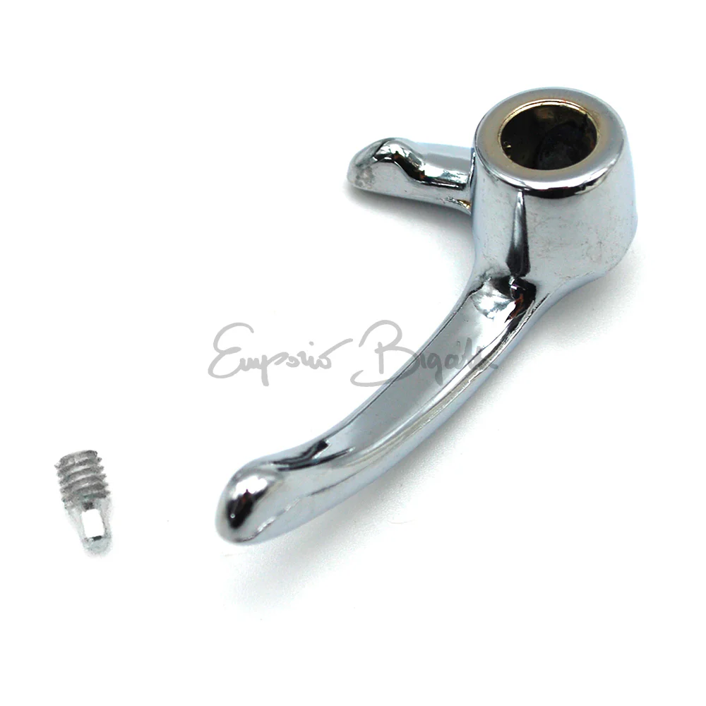 Coppia galletti maniglie cromate per telaio deflettore | Fiat 500 D F L R Giardiniera | - Image 4