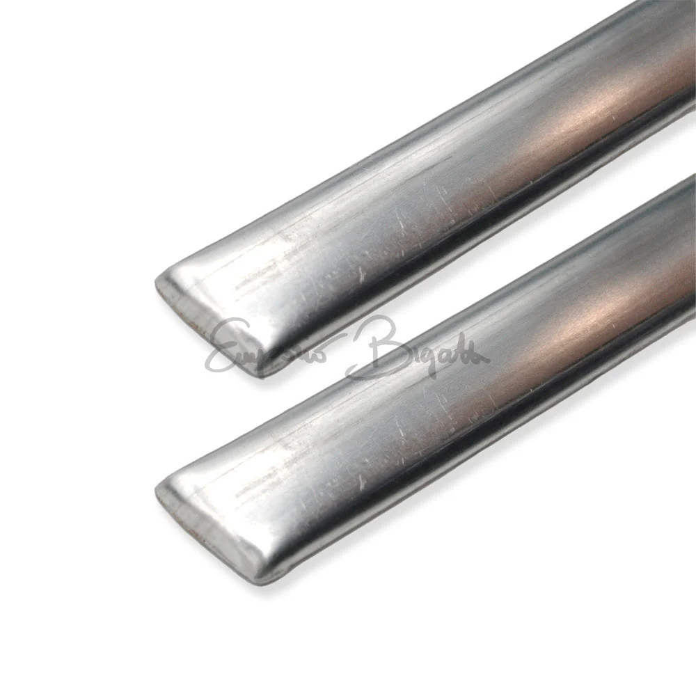 Coppia modanature sottoporta in acciaio inox | Fiat 500 F L |