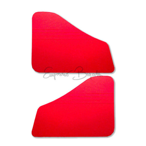 Coppia pannelli posteriori Rosso | Fiat 500 D |