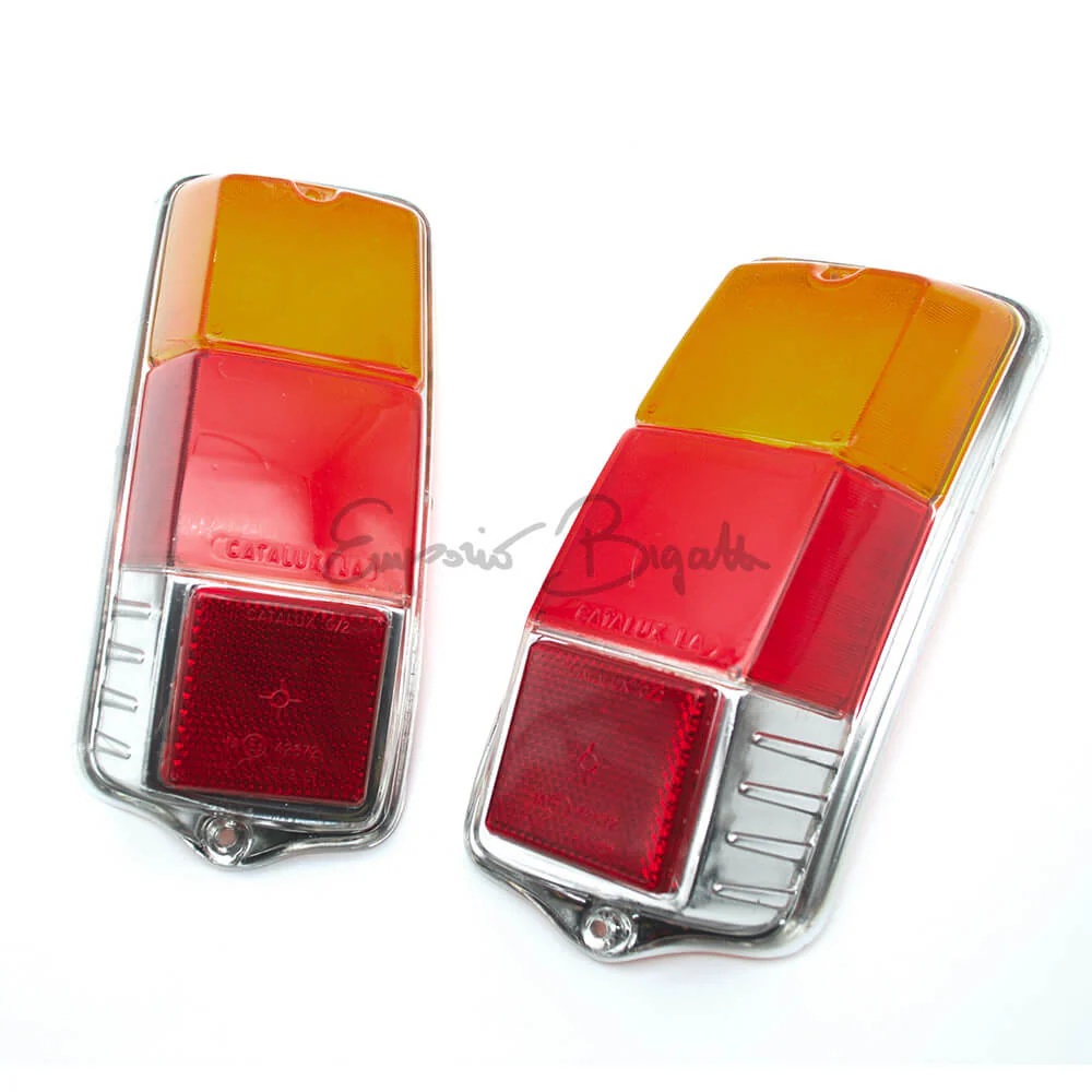 Coppia plastiche posteriori disegno Altissimo | Fiat 500 F L R |