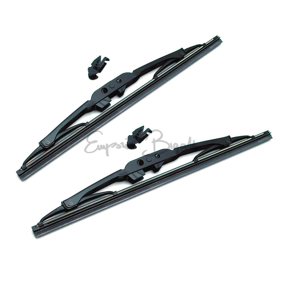 Coppia Spazzola tergicristallo NERE lunghezza 280mm | Fiat 500 F 2° Serie, L, R | Fiat 600 E |