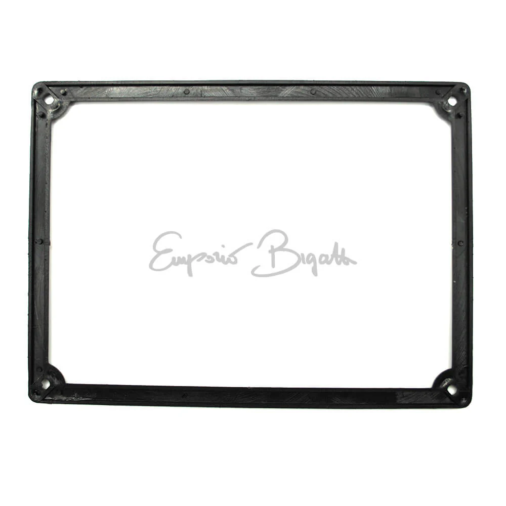 Cornice targa posteriore in plastica fino al 1975 | Fiat 500 F L R N D Giardiniera | Fiat 126 | Fiat 600 | - Image 3