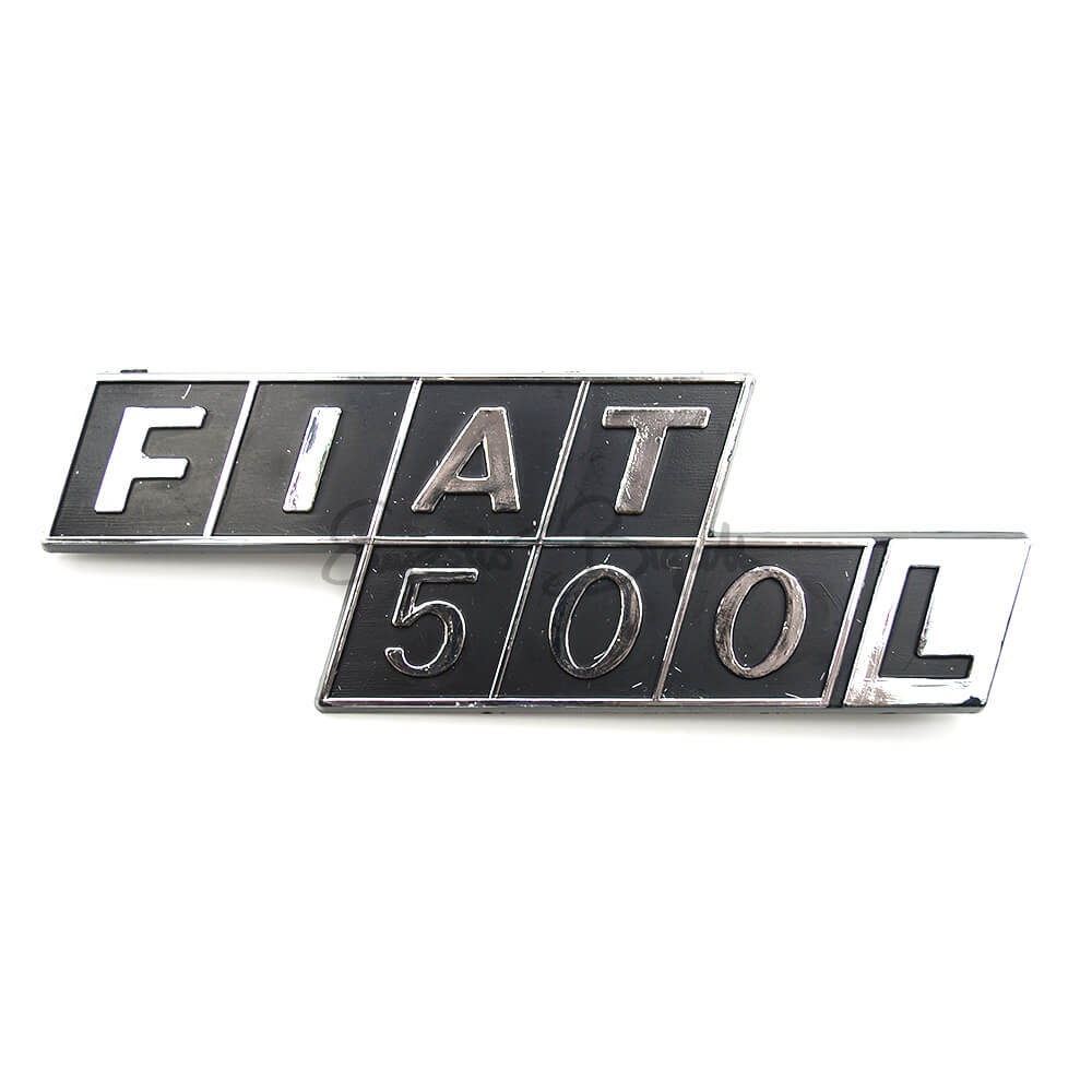 Fregio scritta posteriore cromata in plastica | Fiat 500 L | - Image 2