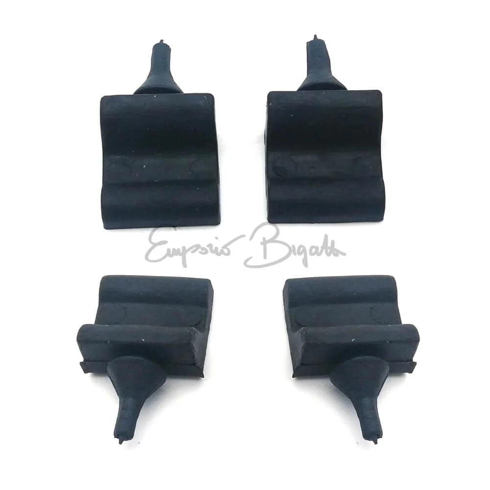 Kit 4 pezzi Gommino paracolpo battuta cofano motore | Fiat 500 N D F L R Giardiniera |