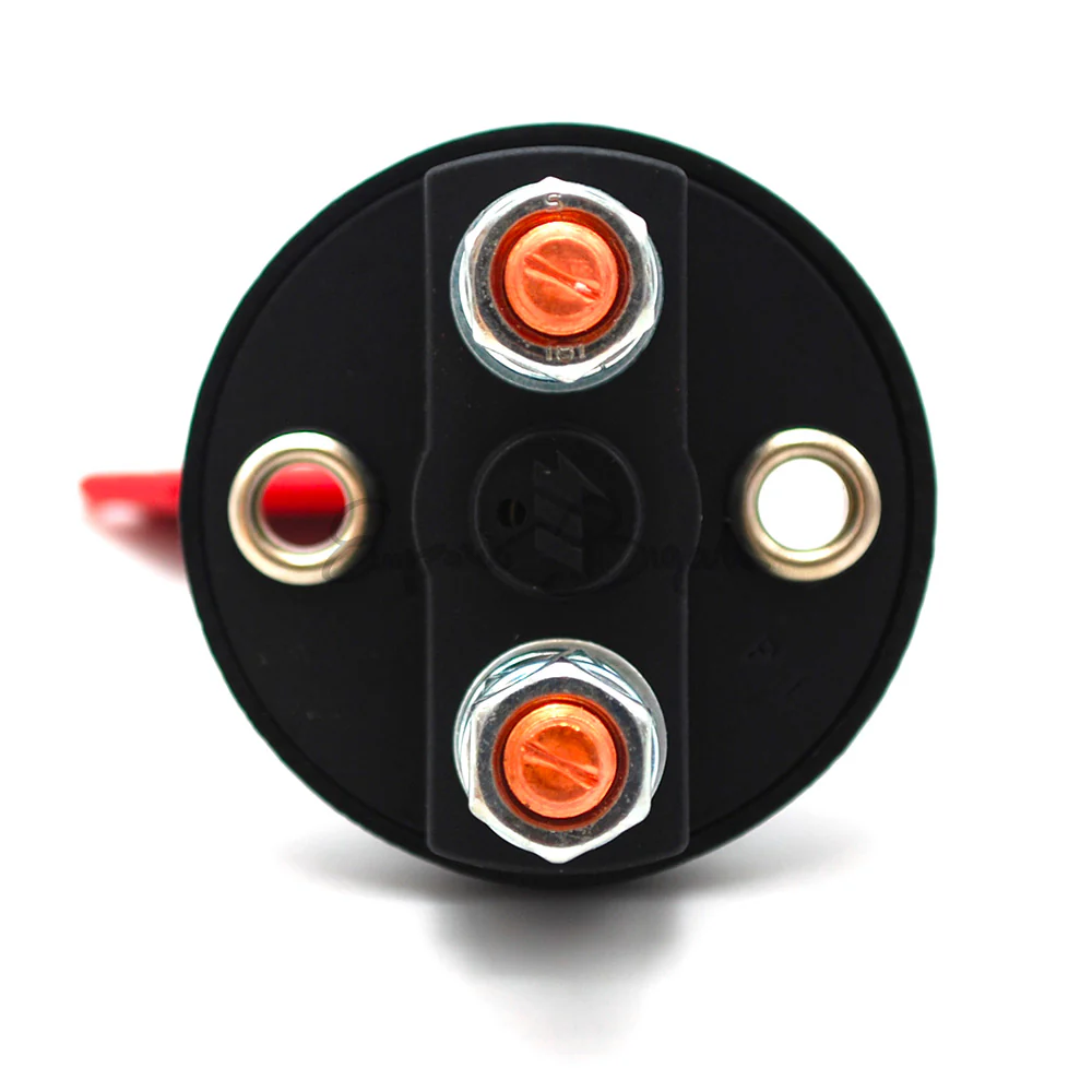 Interruttore stacca batteria con chiave rossa filettatura 8mm  | Fiat 500 | - Image 3