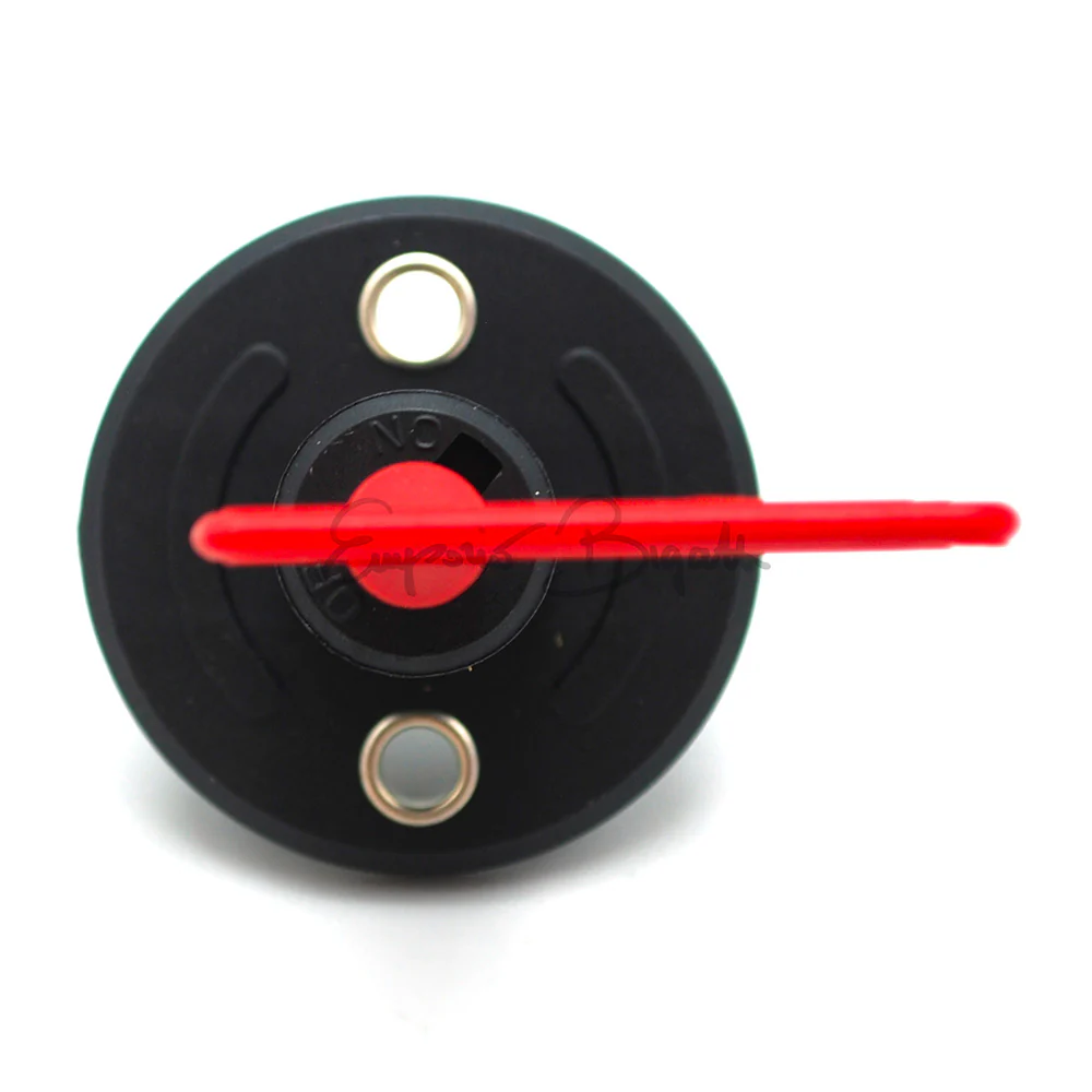 Interruttore stacca batteria con chiave rossa filettatura 8mm  | Fiat 500 | - Image 5