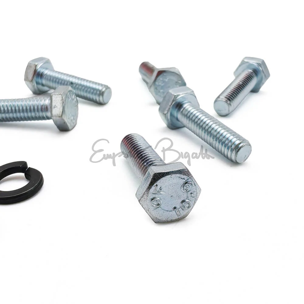 Kit 6 bulloni per serraggio puleggia filtro centrifugo | Fiat 500 N D F L R | Fiat 126 | - Image 2