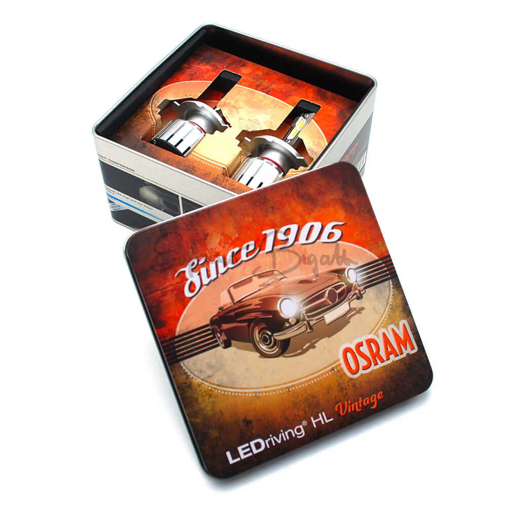 Kit 2 Lampadine Alte Prestazioni OSRAM LED VINTAGE | Fiat 500 | - Image 2