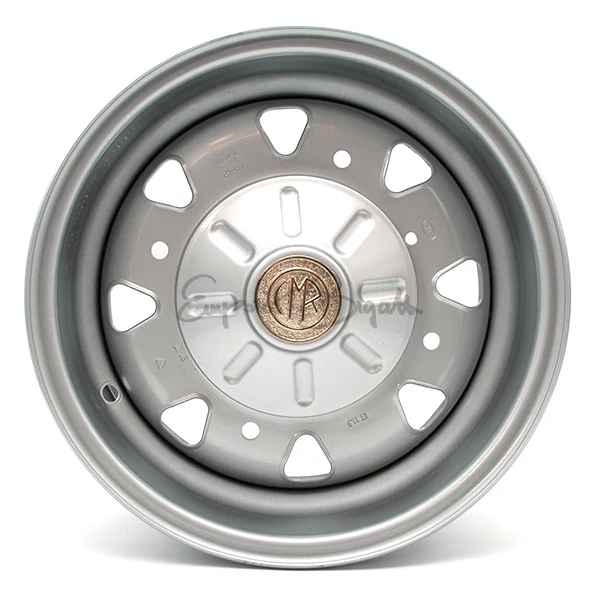 Kit 4 Cerchi in ferro CMR Omologati 4,5x12 con coppetta cromata | Fiat 500 N D F L R | - Image 2