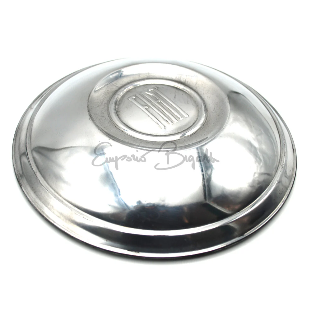 Kit 4 Coppe Ruota con logo in alluminio | Fiat 600 D | 600 II serie | - Image 2