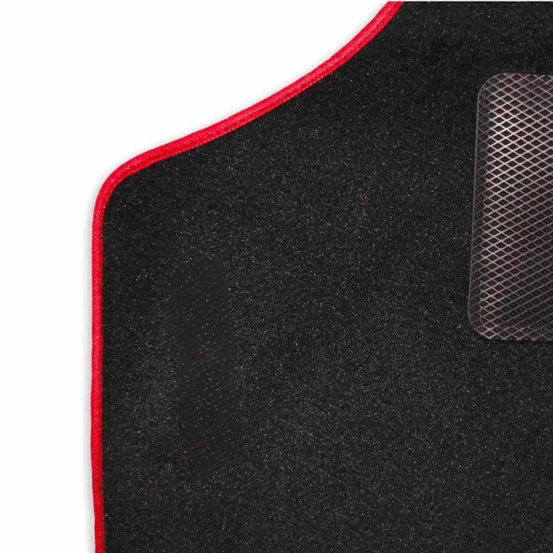 Kit 4 tappeti in moquette bordo rosso | Fiat 500 | - Image 2