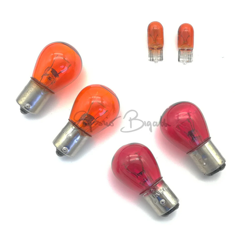Kit 6 lampadine colorate per fanaleria bianca e fume' | Fiat 500 |