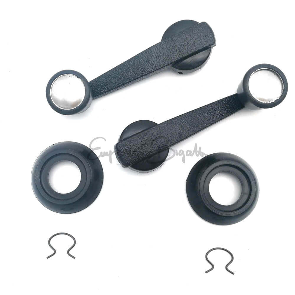 Kit completo maniglie interne in plastica nera | Fiat 500 R | - Image 5