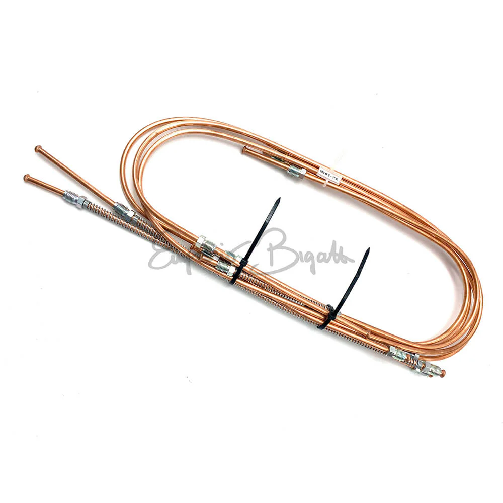 Kit completo tubi freno in rame | Fiat 500 Giardiniera prima del 1968 |