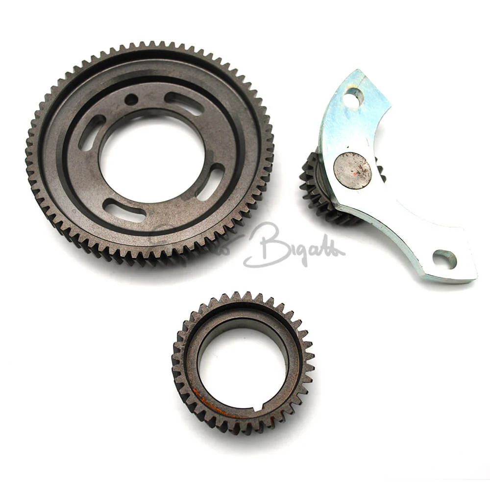 Kit distribuzione ad ingranaggi con tenditore | Fiat 500 N D F L R | Fiat 126 | - Image 3