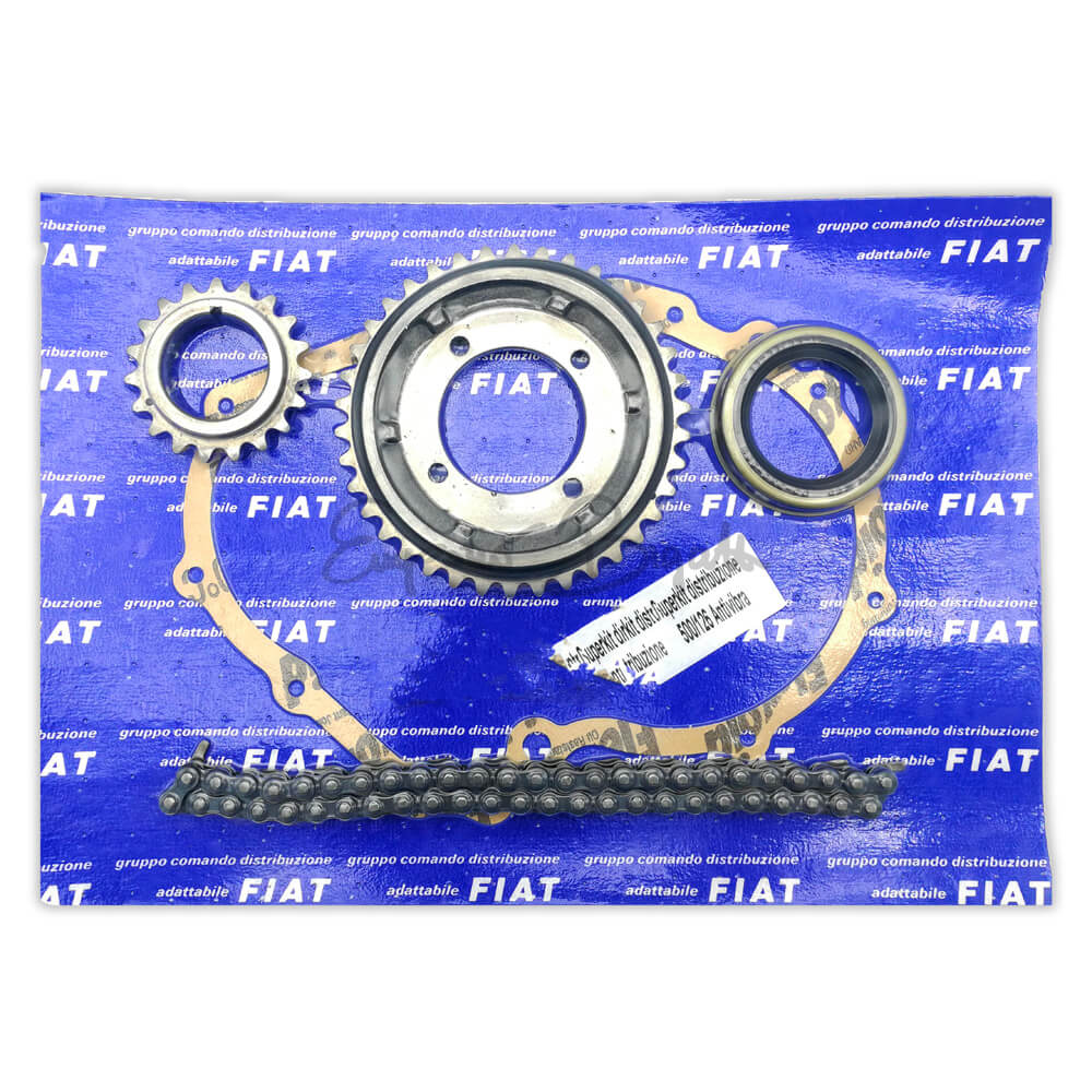 Kit distribuzione completo Antivibra MADE IN ITALY | Fiat 500 N D F L R Giardiniera | Fiat 126 |