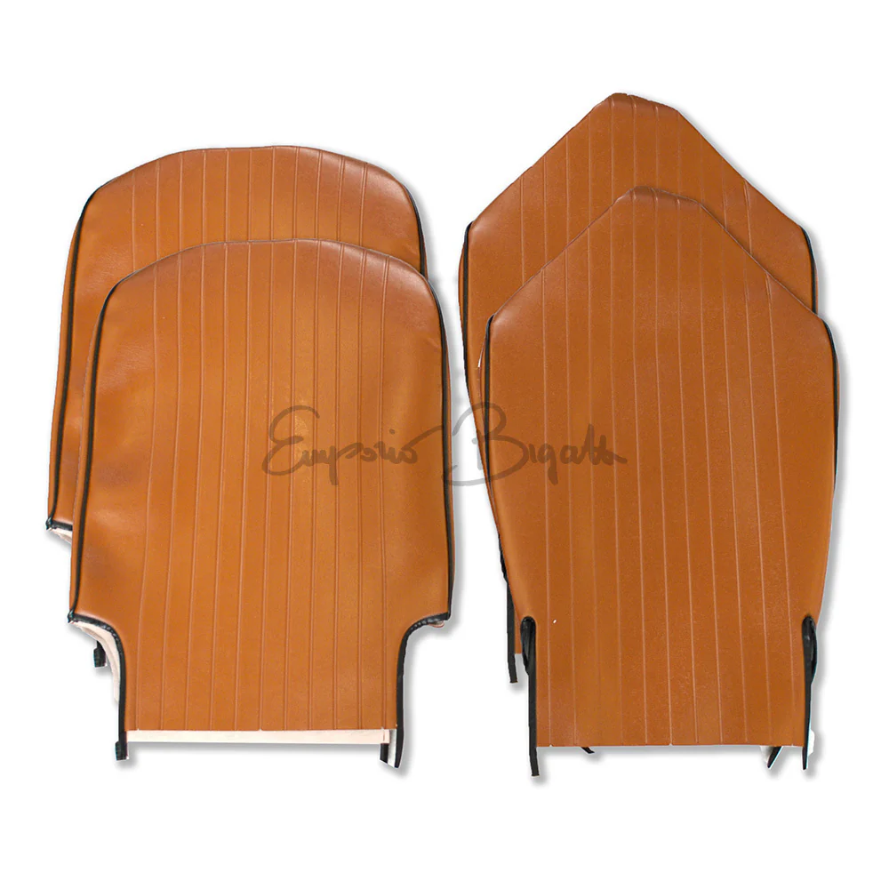 Kit fodere sedili + pannelli colore ocra Alta QualitĂ ASI | Fiat 500 L | - Image 6