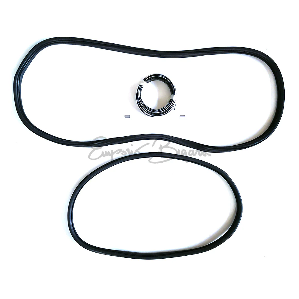 Kit guarnizione parabrezza + lunotto + anima cromata + 2 giunzioni  Fiat 500 L