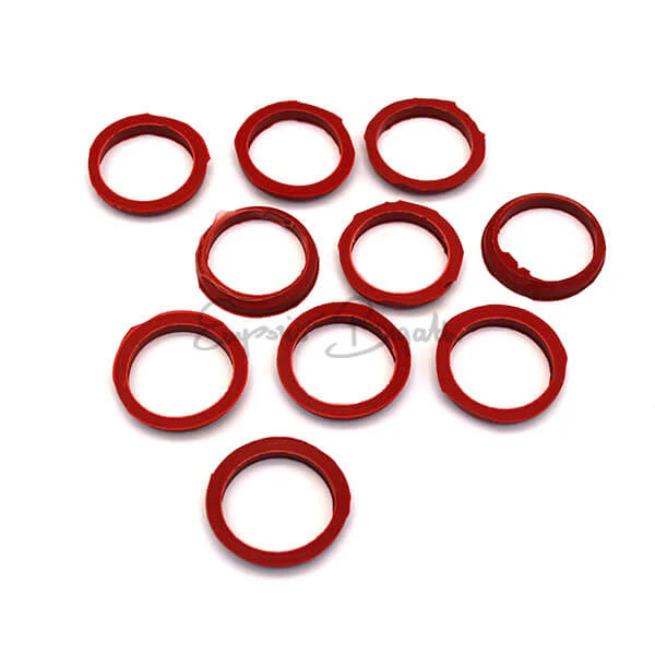 Kit guarnizioni rosse per cannette punterie | Fiat 500 N D F L R Giardiniera | Fiat 126 |