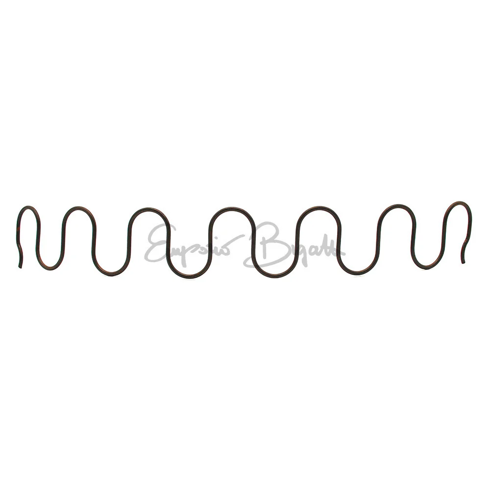 Kit molle sedile e mollette clips per riparazione sedile anteriore | Fiat 500 F L R Giardiniera | - Image 3