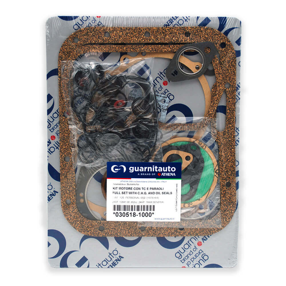 Kit serie completa guarnizioni motore 650cc Alta QualitĂ | Fiat 500 F L R | Fiat 126 |