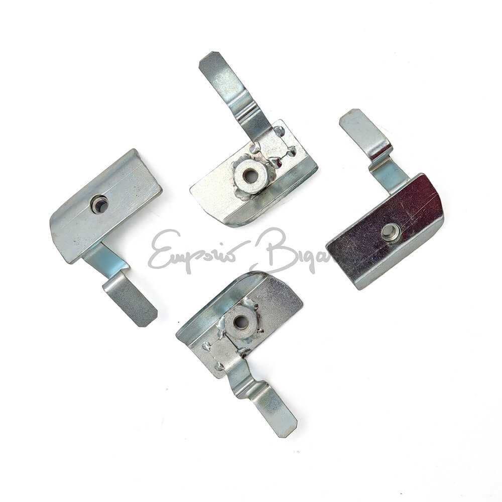 Kit 4 staffe per montaggio barre longitudinali originali | Fiat Panda 141 4x4 | - Image 2