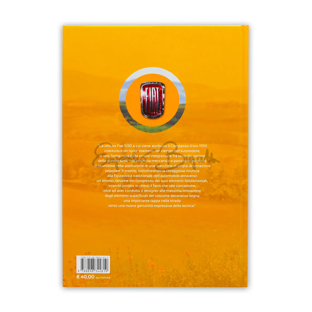 Libro ASI Fiat 500 - Utilitaria delle Libertà - The Freedom car. Edizione ampliata di Enrico Bo e Matteo Comoglio - Image 3