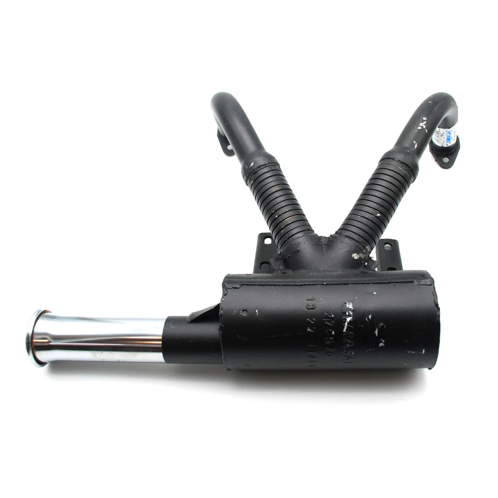 Marmitta Sportiva 1 Scarico con terminale cromato | Fiat 500 R | Fiat 126 |