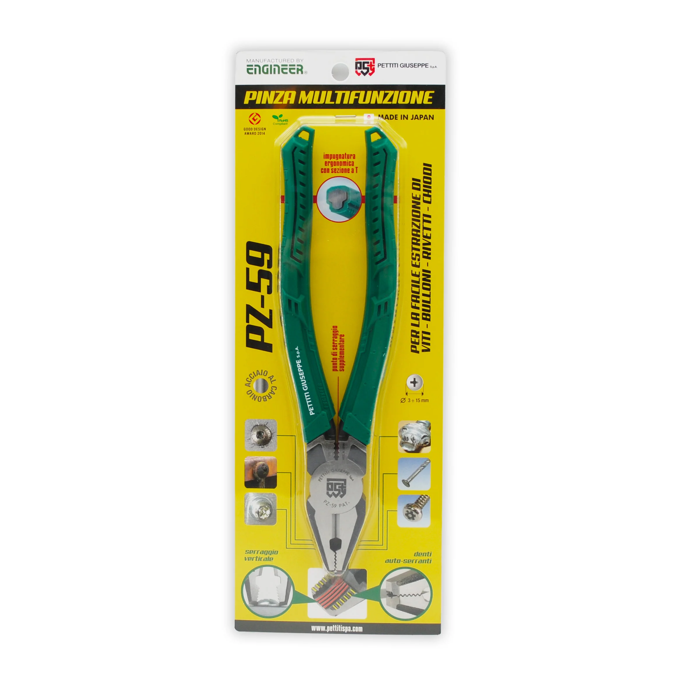 Pinza multi-funzione con ganasce per l'estrazione delle viti danneggiate - Image 4