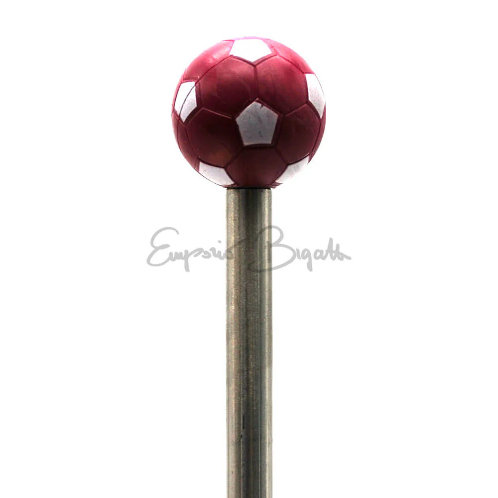 Pomello leva marce cambio a pallone bordeaux | Fiat 500 | - Image 2