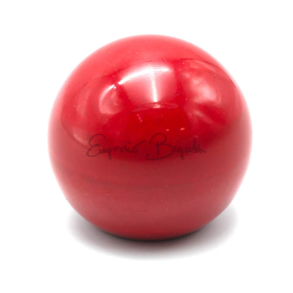 Pomello leva marce cambio a sfera rosso | Fiat 500 R |