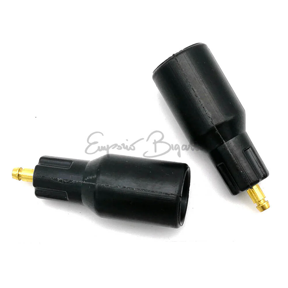 Coppia Prolunga candela per cavo da 5 mm in bachelite | Fiat 500 |