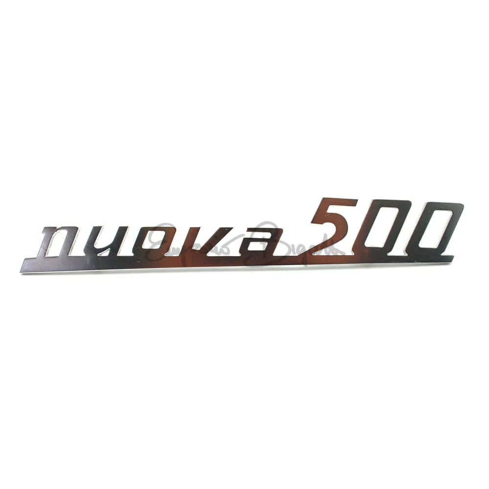 Scritta posteriore nuova 500 in alluminio | Fiat 500 N D F | - Image 2